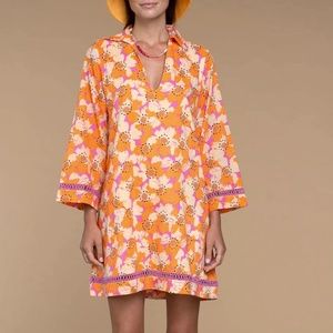 0LIVIA JAMES THE LABEL TAYLOR DRESS IN POPPY